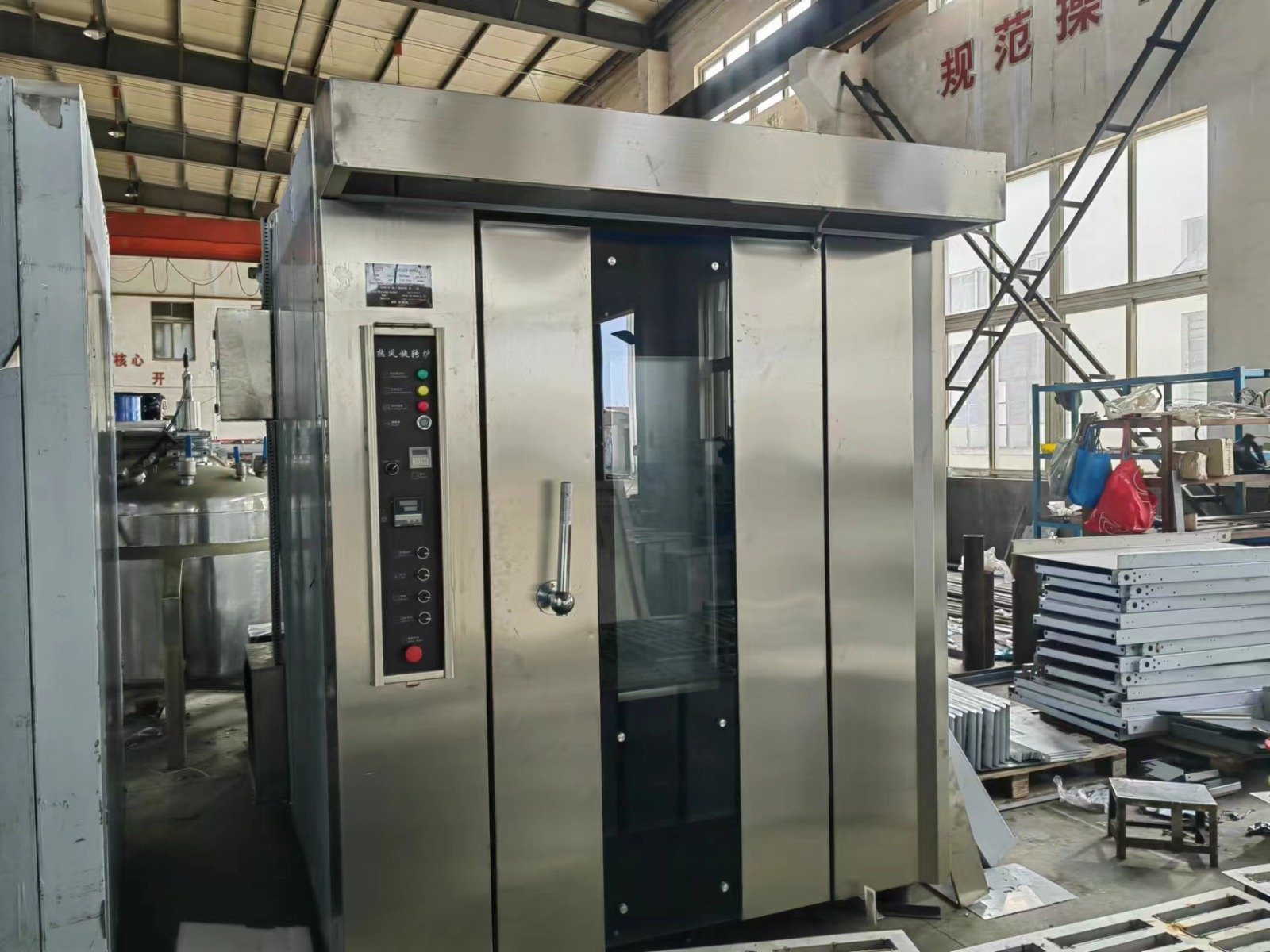 Horno industrial rotativo para pan, pizza pasteles